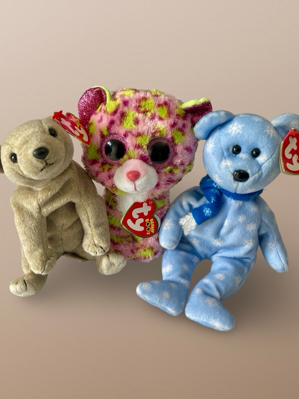 Vintage Ty Plush Collector's Lot - 3 Piece Bear & Boo Bundle - Picture 8 of 8